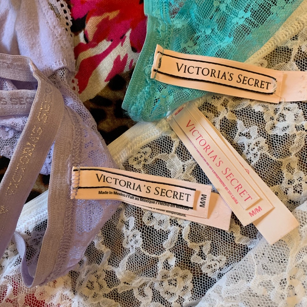 Victoria’s Secret Lace Panties. (Set of 3) - Picture 4 of 9